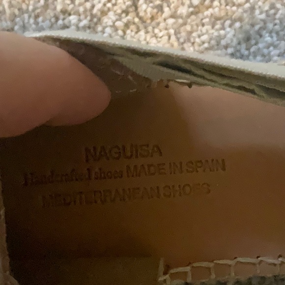Naguisa Soc Espadrilles Beige and Leather EU 37 - Picture 7 of 8